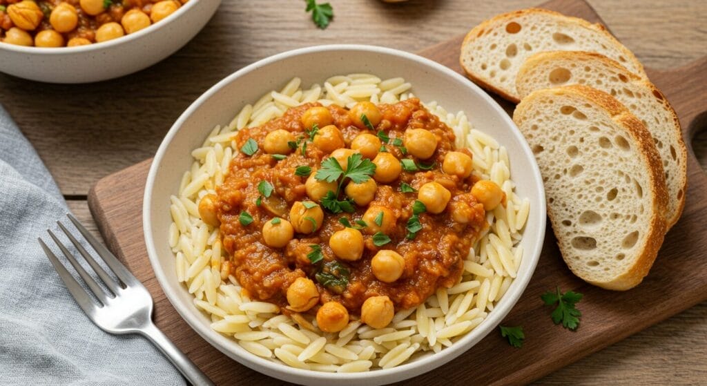 quick plant based dinner
