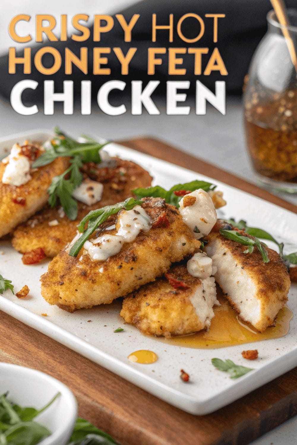 crispy-hot-honey-feta-chi crispy hot honey feta chicken